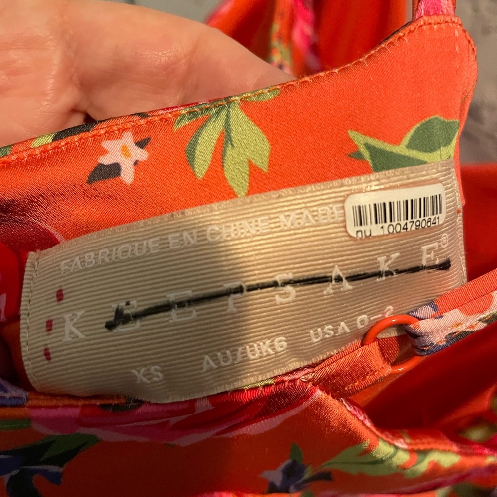Keepsake the Label Peach Floral Maxi Dress - Picture 12 of 12